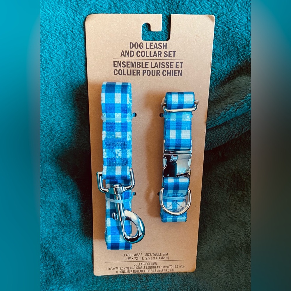 Printed Collar & Leash Set for Pets